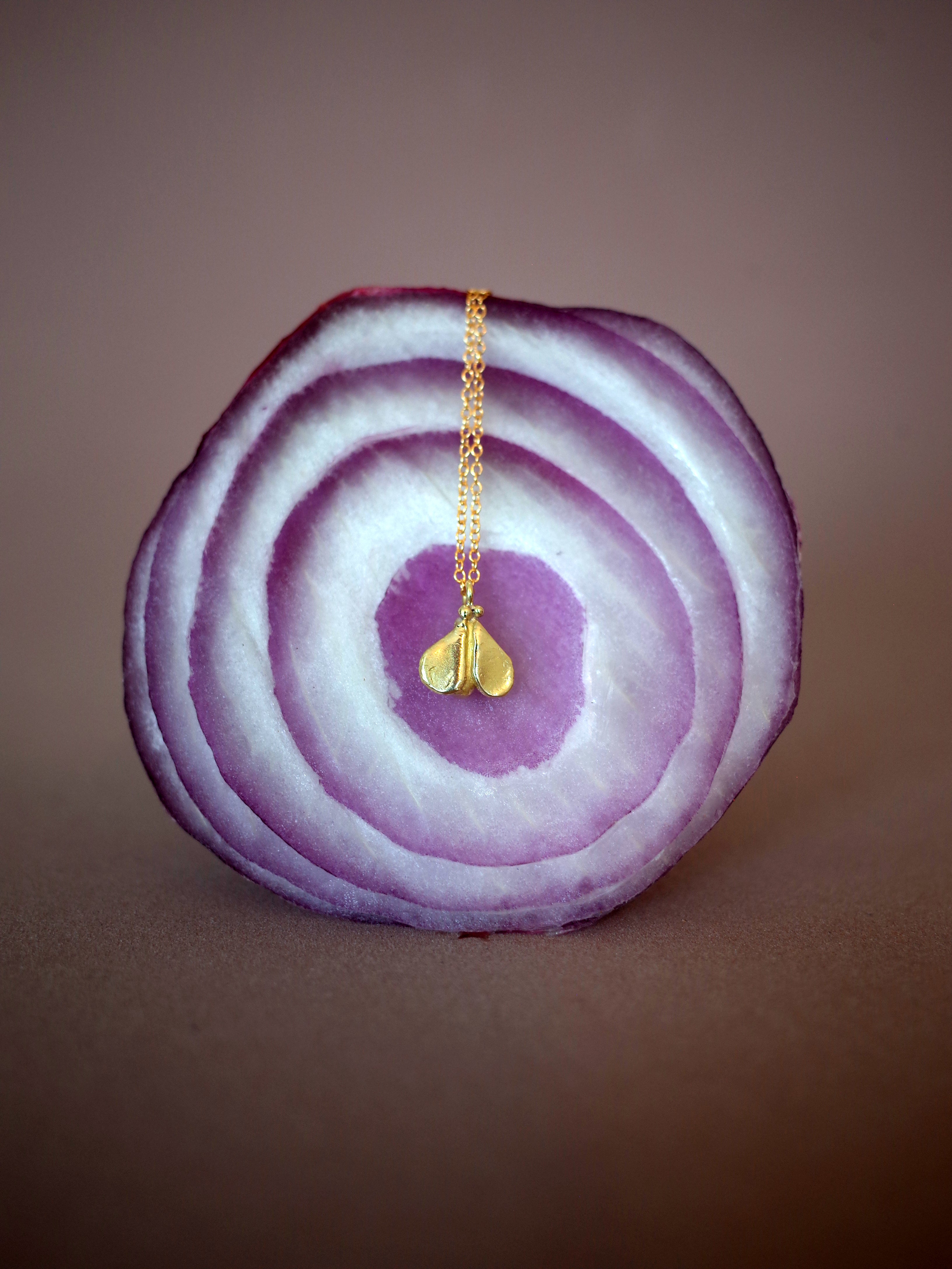 collier Mouche argent