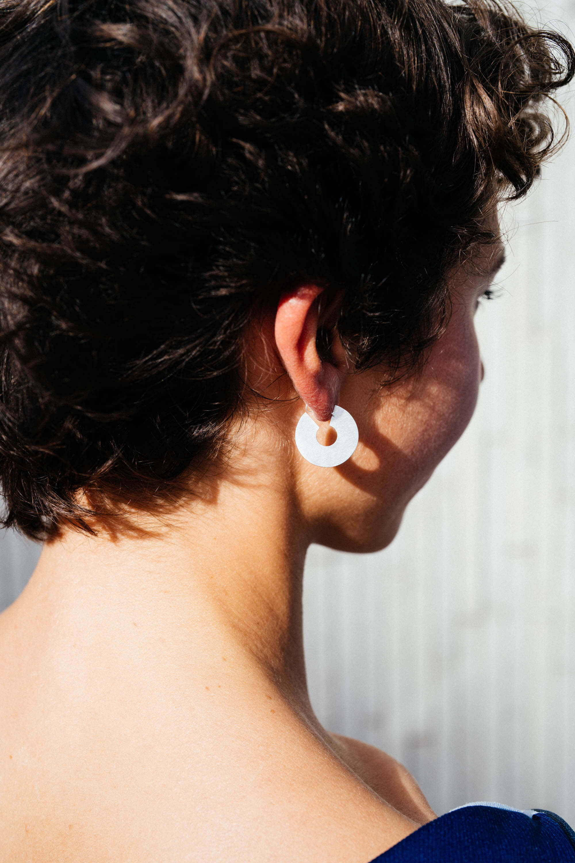 PETITES créoles Gigognes argentées