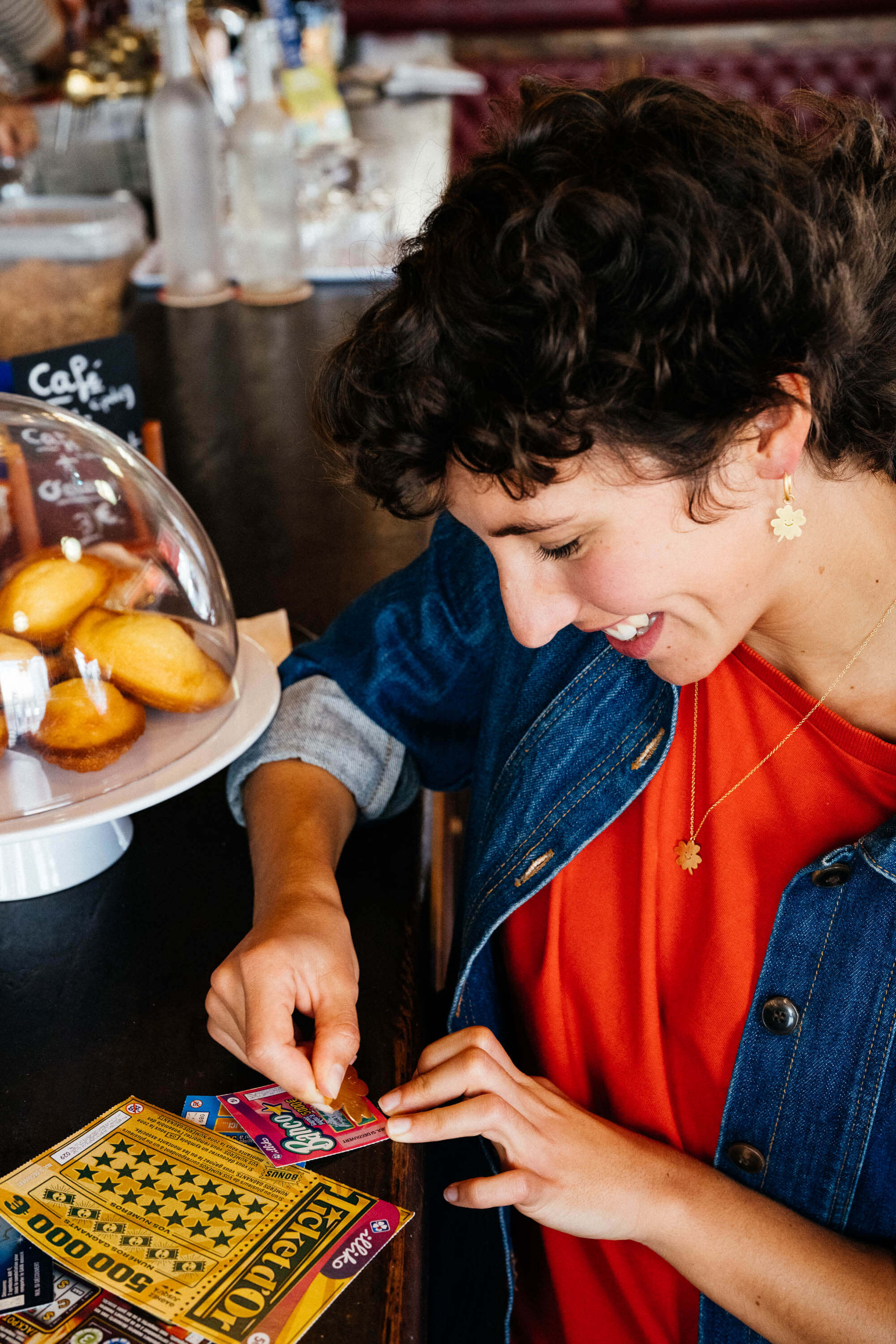 créoles Lucky Charm / Trèfle