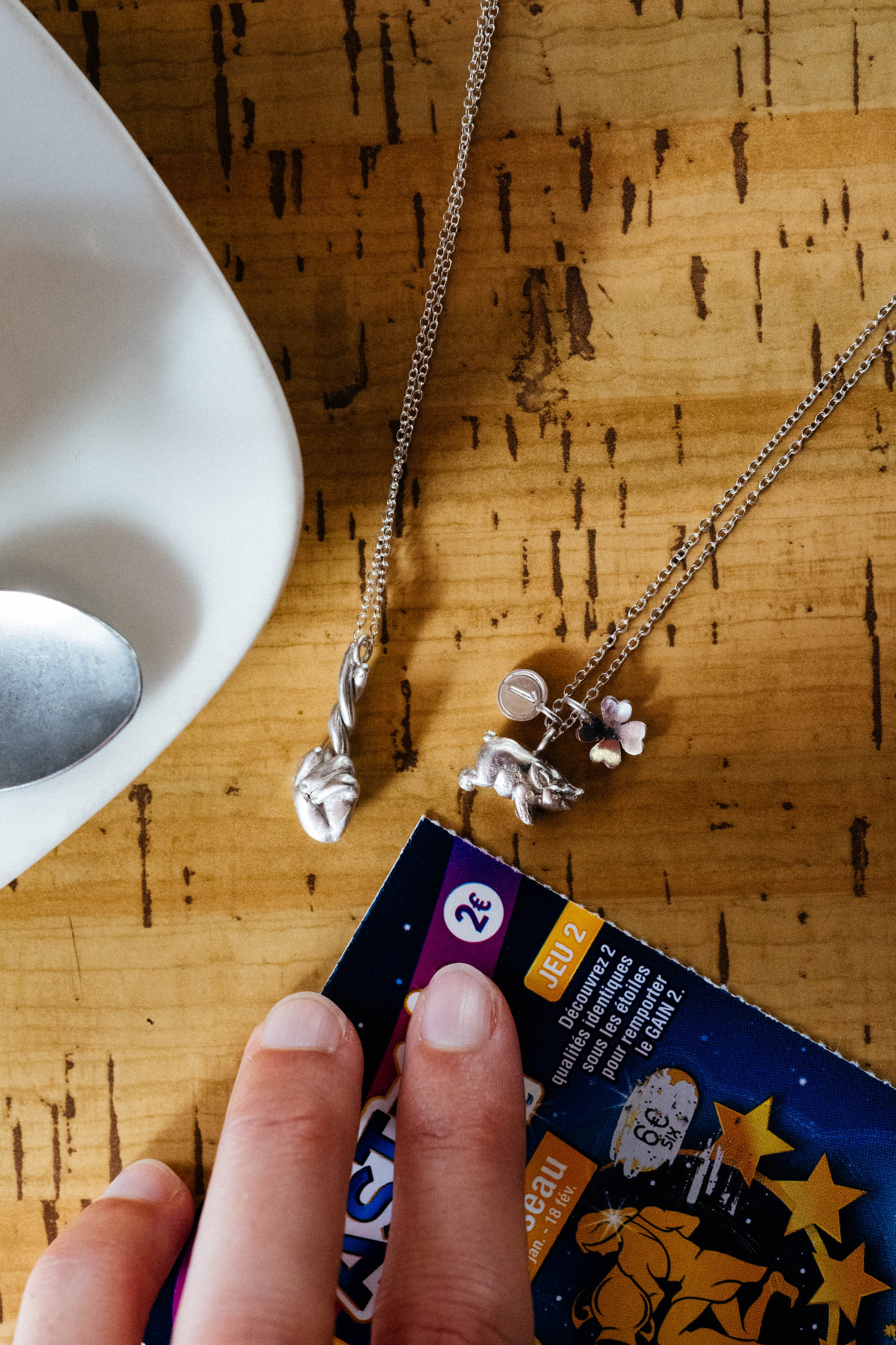 collier Finger Crossed