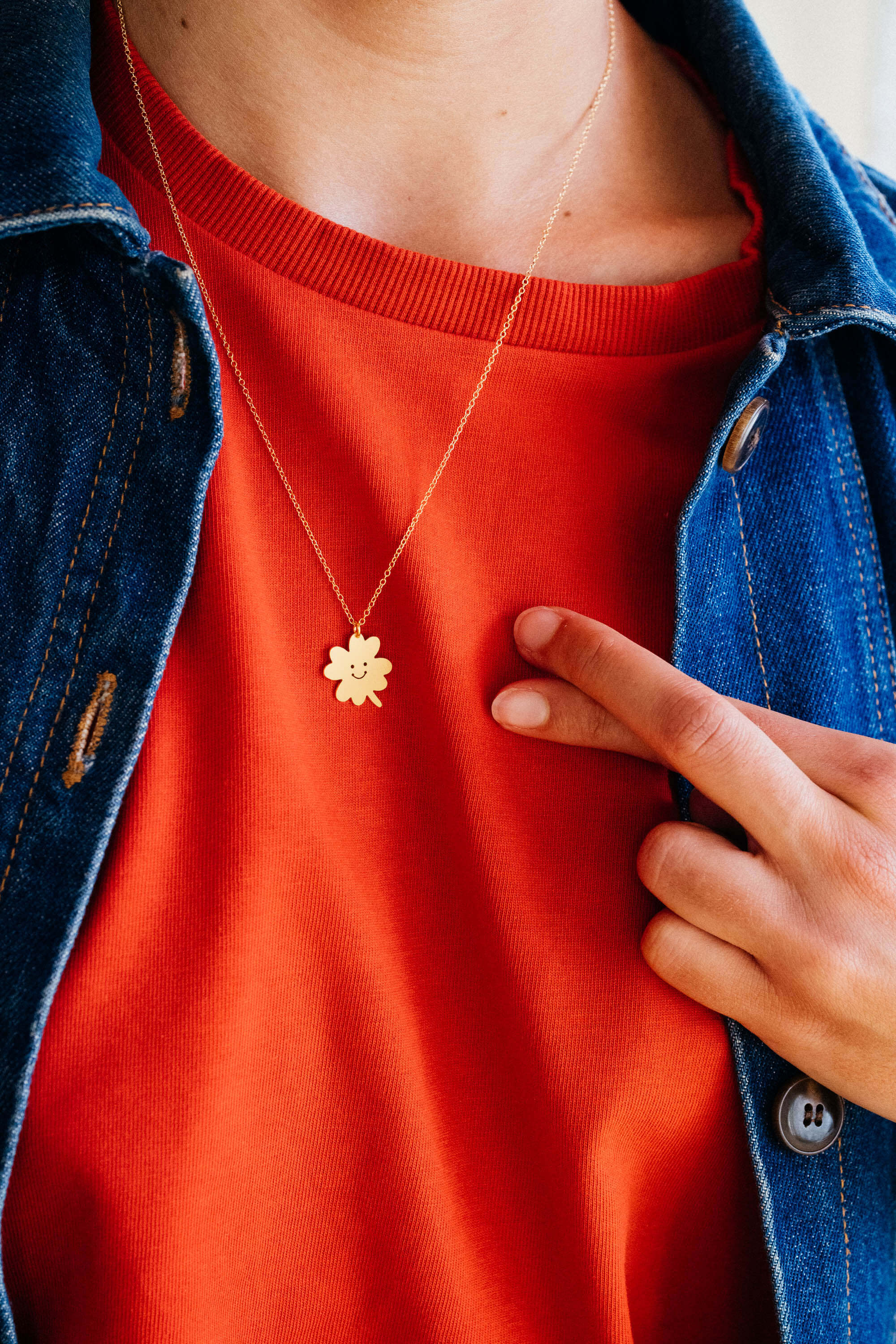 collier Lucky Charm / Trèfle