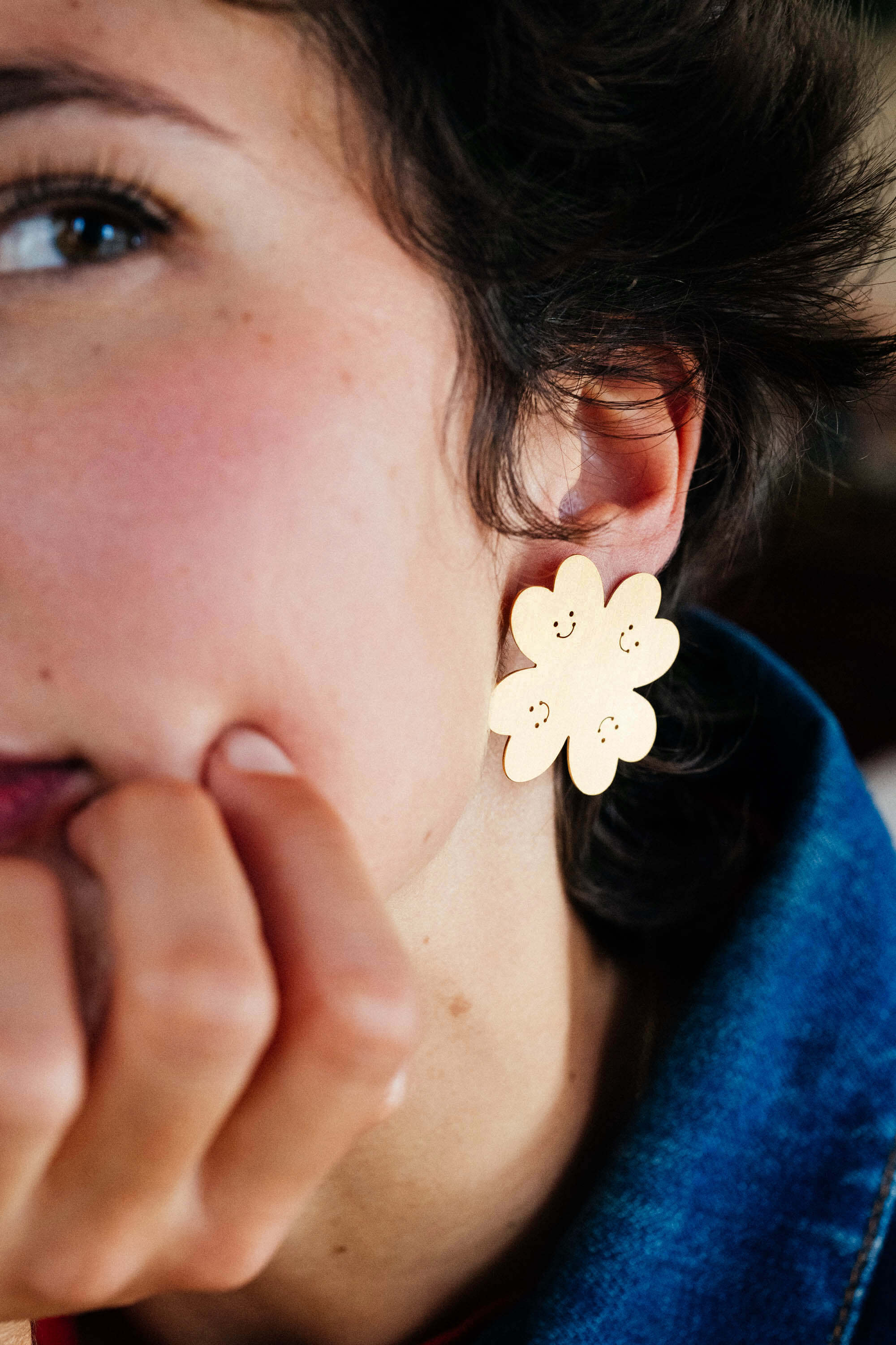 boucles d'oreilles Lucky Charm / Trèfle