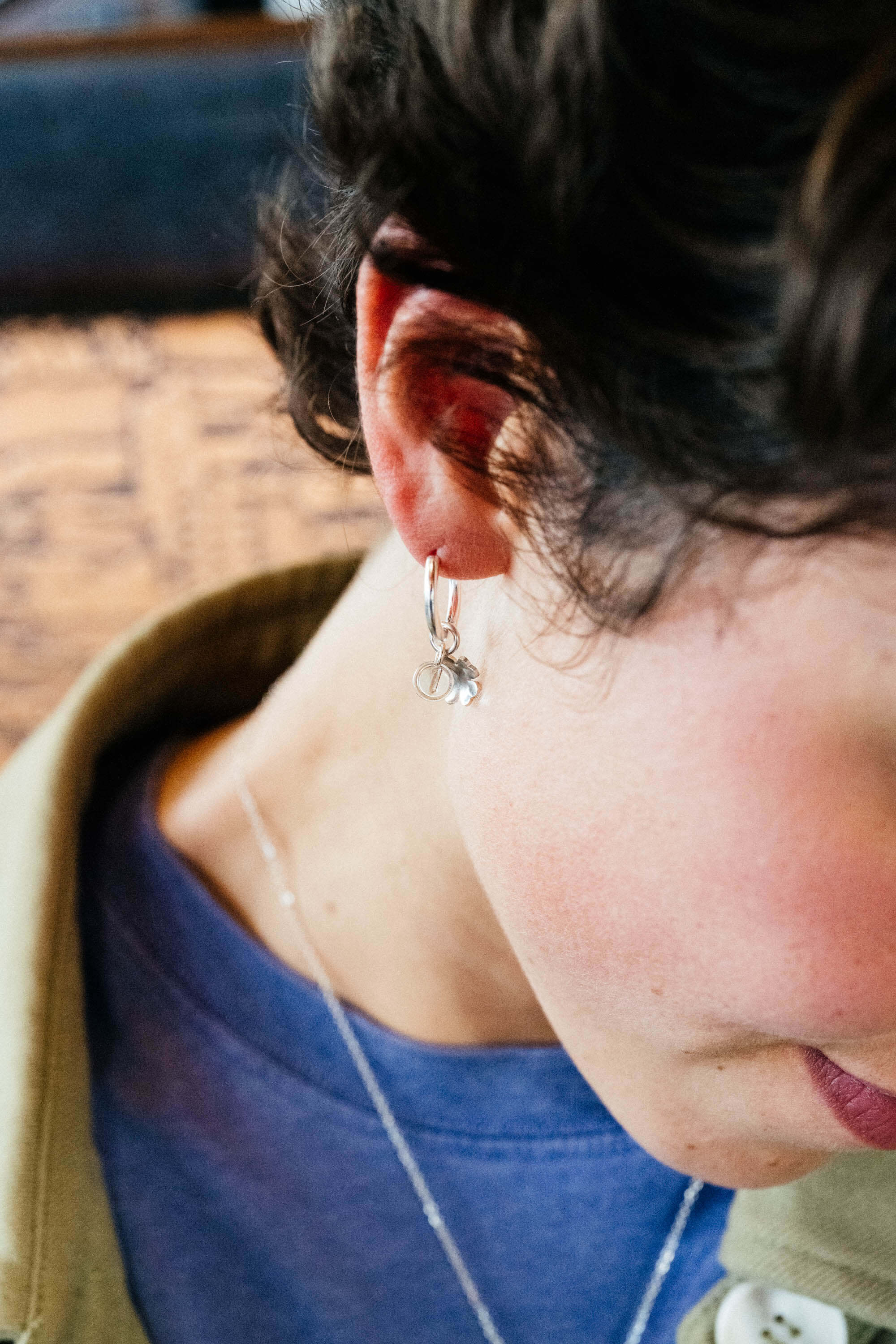 créoles Piggy Grigri dorées