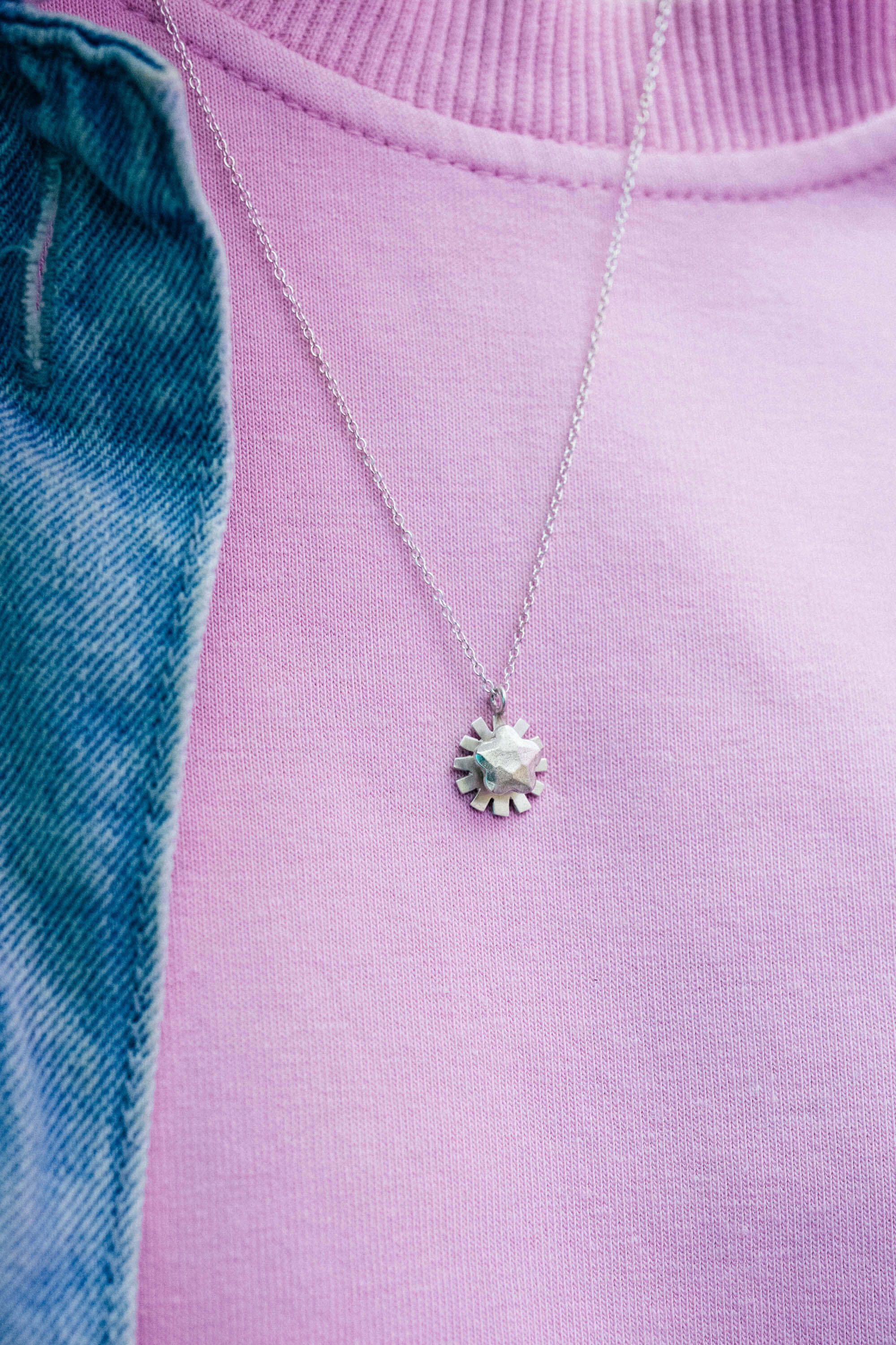 collier Surprise argent