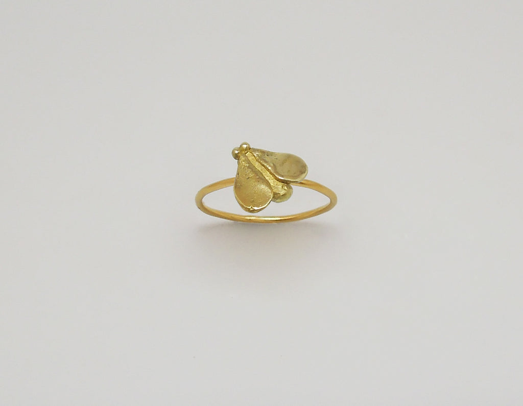 bague Mouche laiton