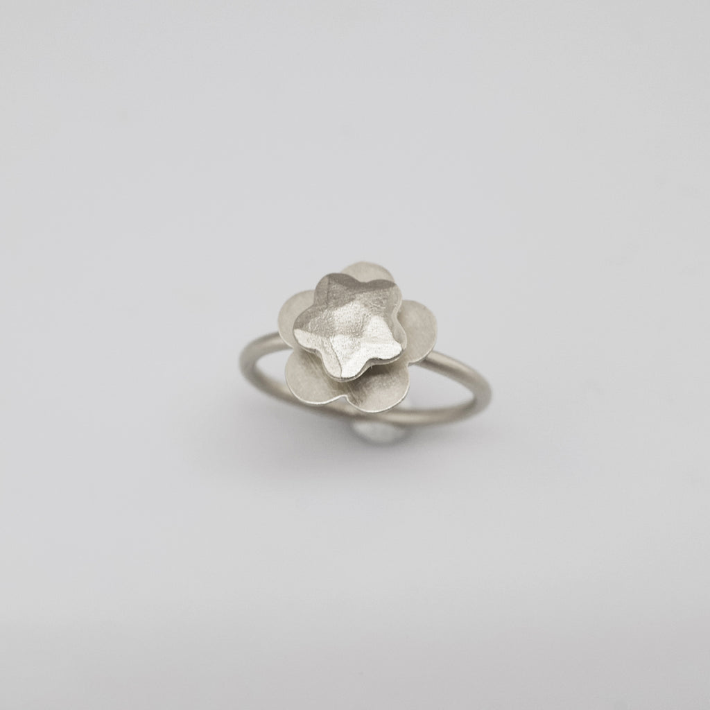 bague Surprise Fleur argent