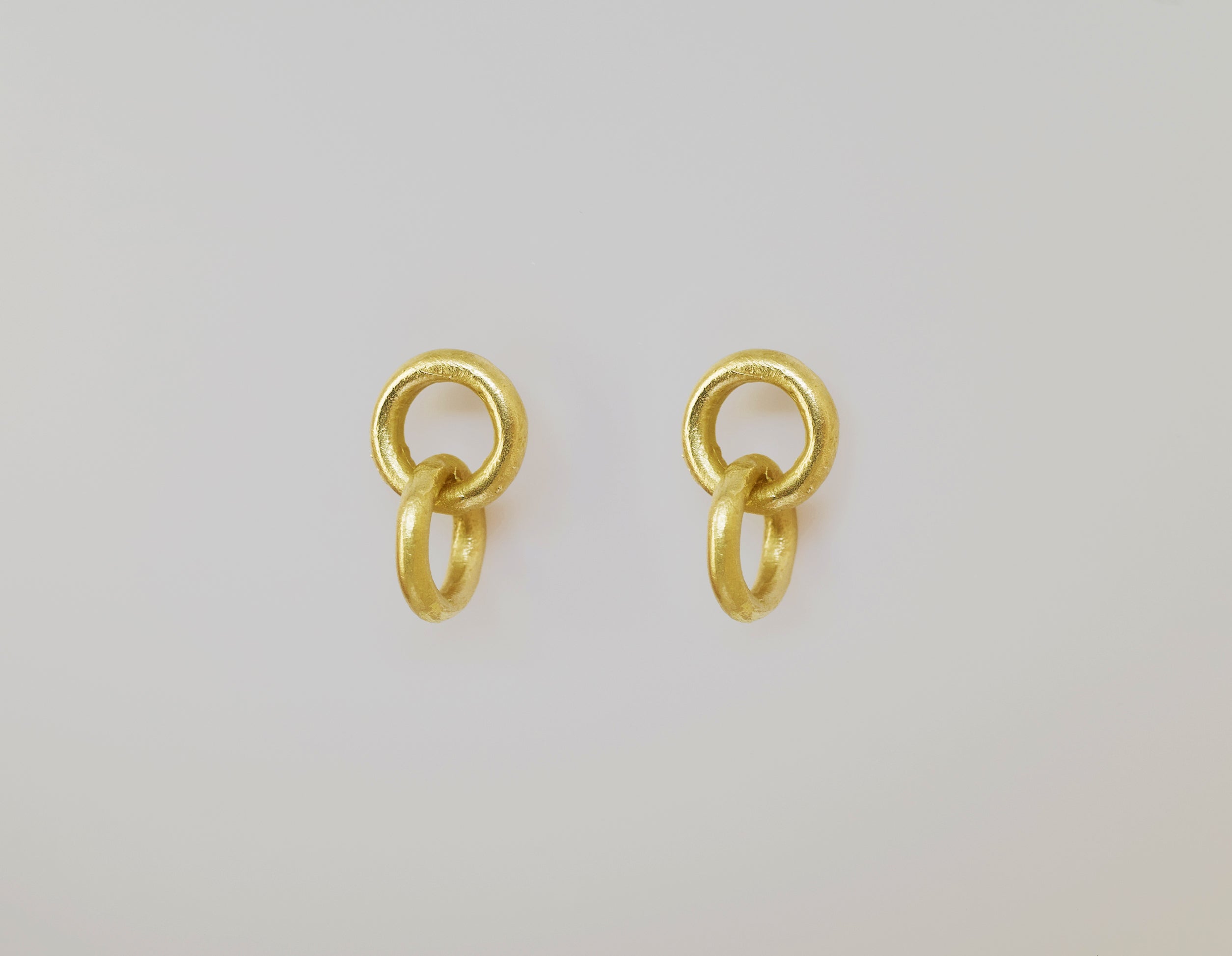 boucles d'oreilles Symboles Anneaux laiton